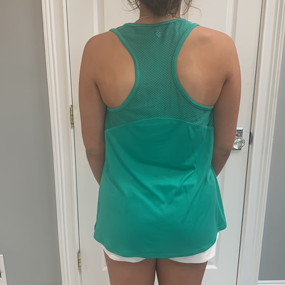 NWT Jockey Teal Racerback Moisture-Wicking Tank Size L - Picture 3 of 7